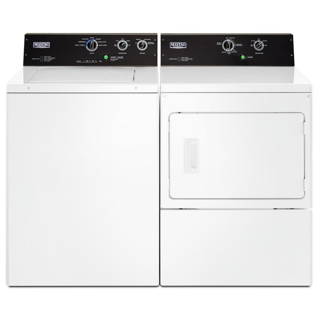 Maytag - 7.4 cu. Ft Electric Dryer in White - YMEDP575GW
