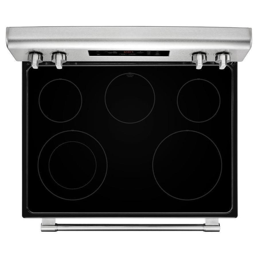 Maytag - 5.3 cu. ft Electric Range in Stainless - YMER6600FZ