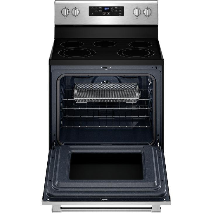 Maytag - 5.3 cu. ft Electric Range in Stainless - YMER7700LZ