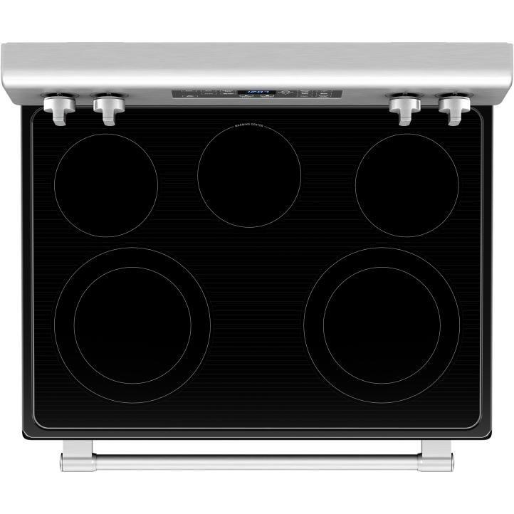 Maytag - 5.3 cu. ft Electric Range in Stainless - YMER7700LZ