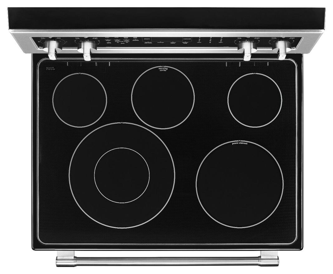 Maytag - 6.4 cu. ft Electric Range in Stainless - YMER8800FZ