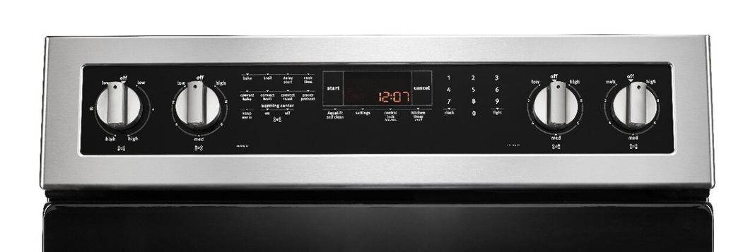 Maytag - 6.4 cu. ft Electric Range in Stainless - YMER8800FZ