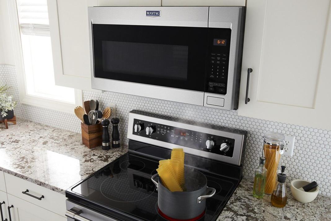 Maytag - 1.9 cu. Ft Over the range Microwave in Stainless - YMMV1175JZ