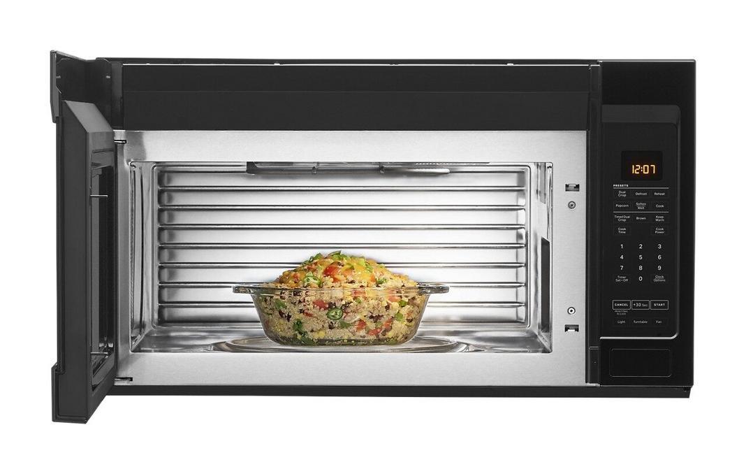 Maytag - 1.9 cu. Ft Over the range Microwave in Black - YMMV4207JB