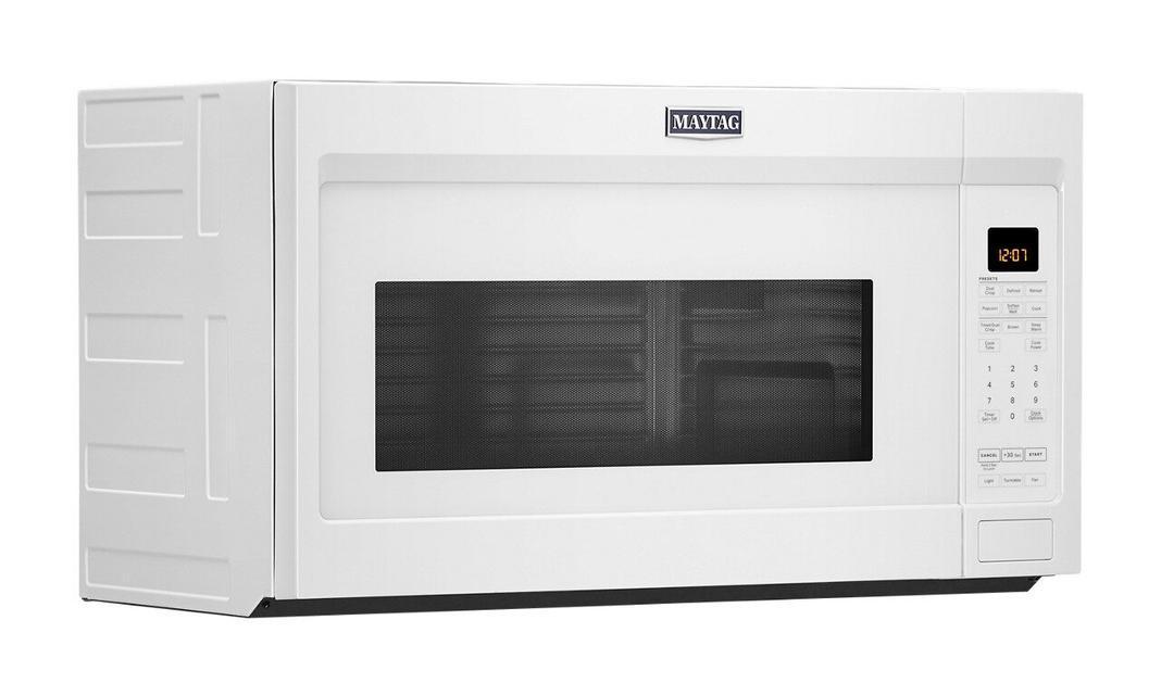 Maytag - 1.9 cu. Ft Over the range Microwave in White - YMMV4207JW