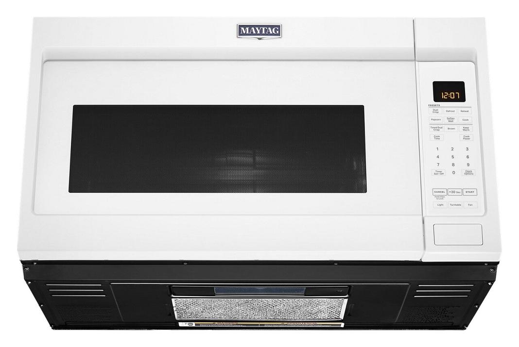 Maytag - 1.9 cu. Ft Over the range Microwave in White - YMMV4207JW