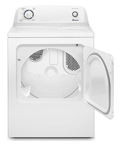 Amana - 6.5 cu. Ft Electric Dryer in White - YNED4655EW