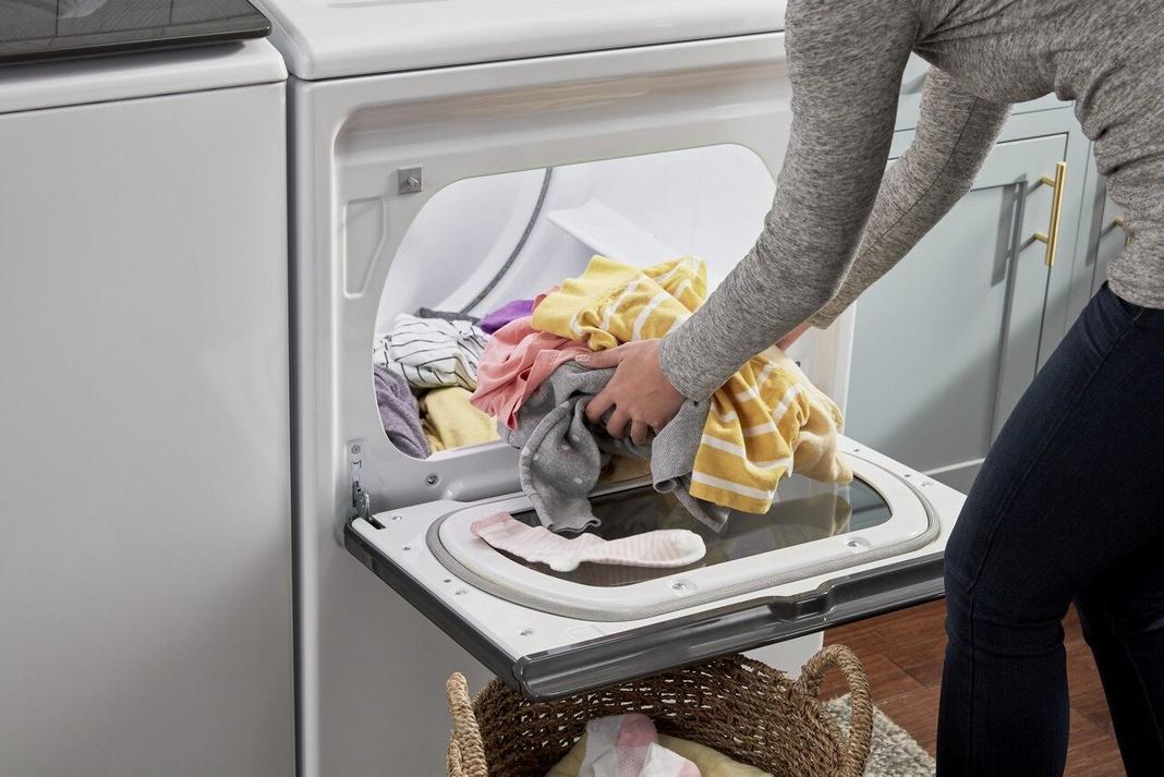 Whirlpool - 7.4 cu. Ft Electric Dryer in White - YWED5100HW