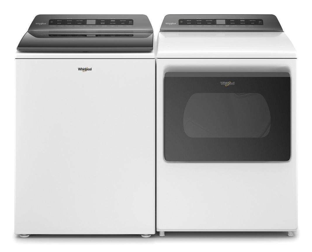 Whirlpool - 7.4 cu. Ft Electric Dryer in White - YWED5100HW
