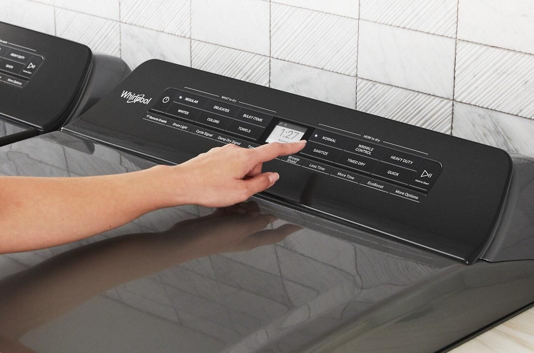 Whirlpool - 7.4 cu. Ft Electric Dryer in Grey - YWED6120HC