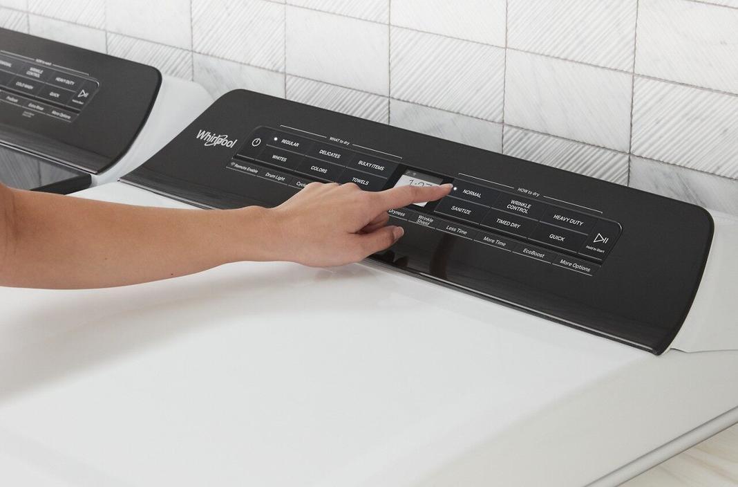 Whirlpool - 7.4 cu. Ft Electric Dryer in White - YWED6120HW