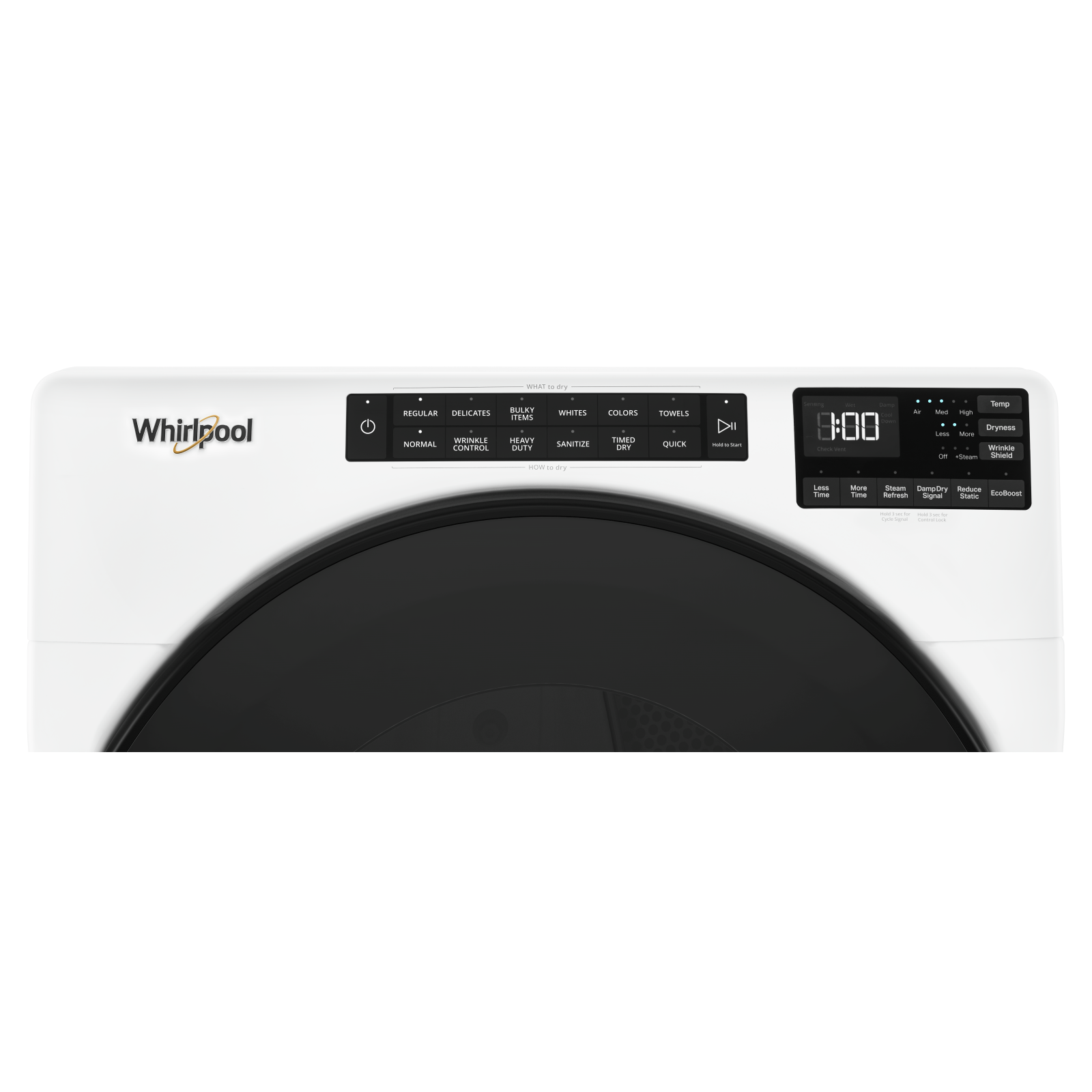 Whirlpool - 7.4 cu. Ft Electric Dryer in White - YWED6605MW