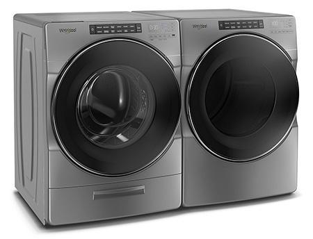 Whirlpool - 7.4 cu. Ft Electric Dryer in Chrome Shadow - YWED6620HC