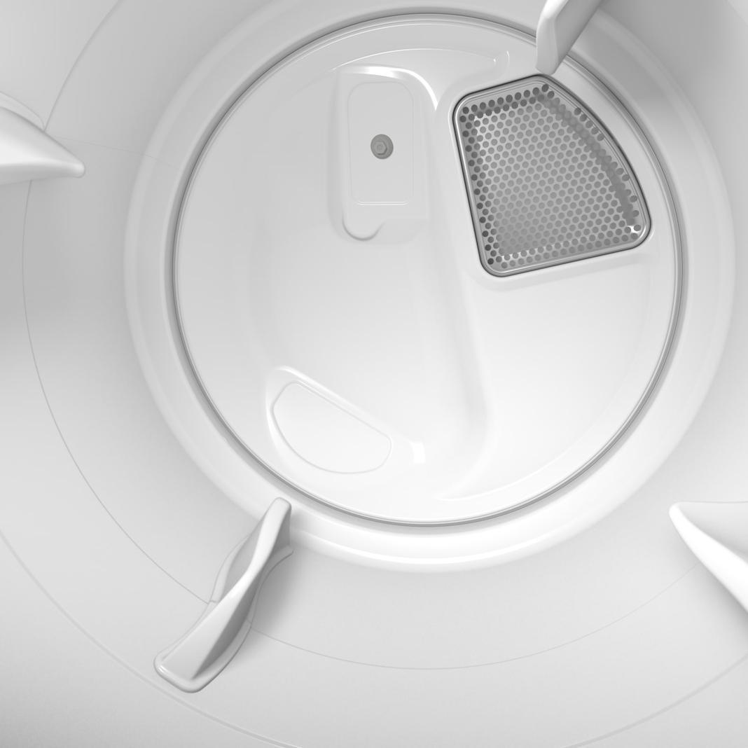 Whirlpool - 7.4 cu. Ft Electric Dryer in Chrome Shadow - YWED6620HC