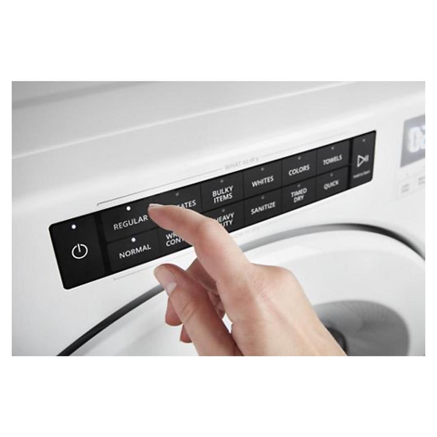 Whirlpool - 7.4 cu. Ft Electric Dryer in White - YWED6620HW