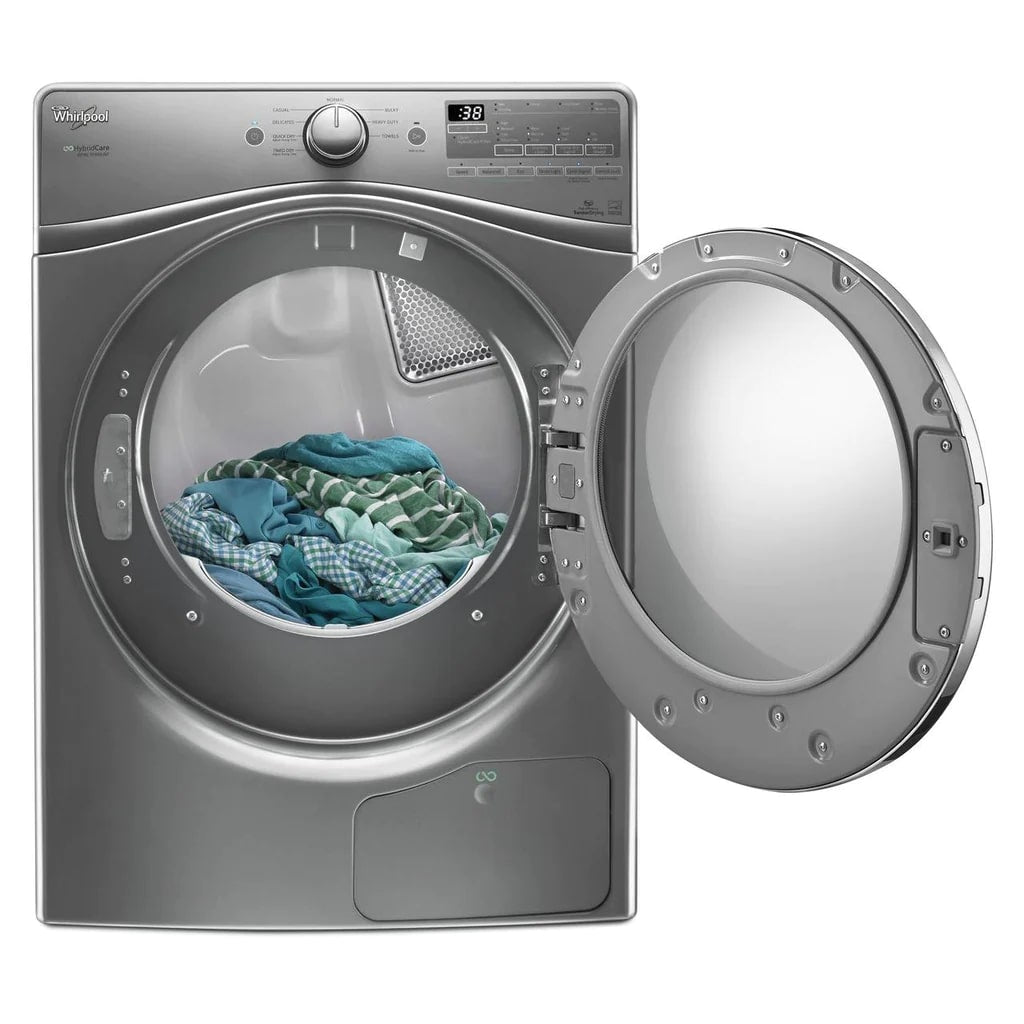 Whirlpool - 8.5 cu. Ft Electric Dryer in Silver - YWED9290FC