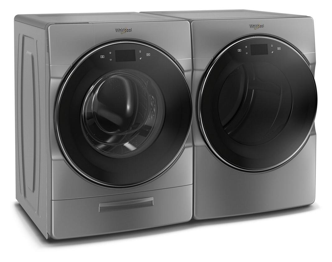Whirlpool - 7.4 cu. Ft Electric Dryer in Chrome Shadow - YWED9620HC