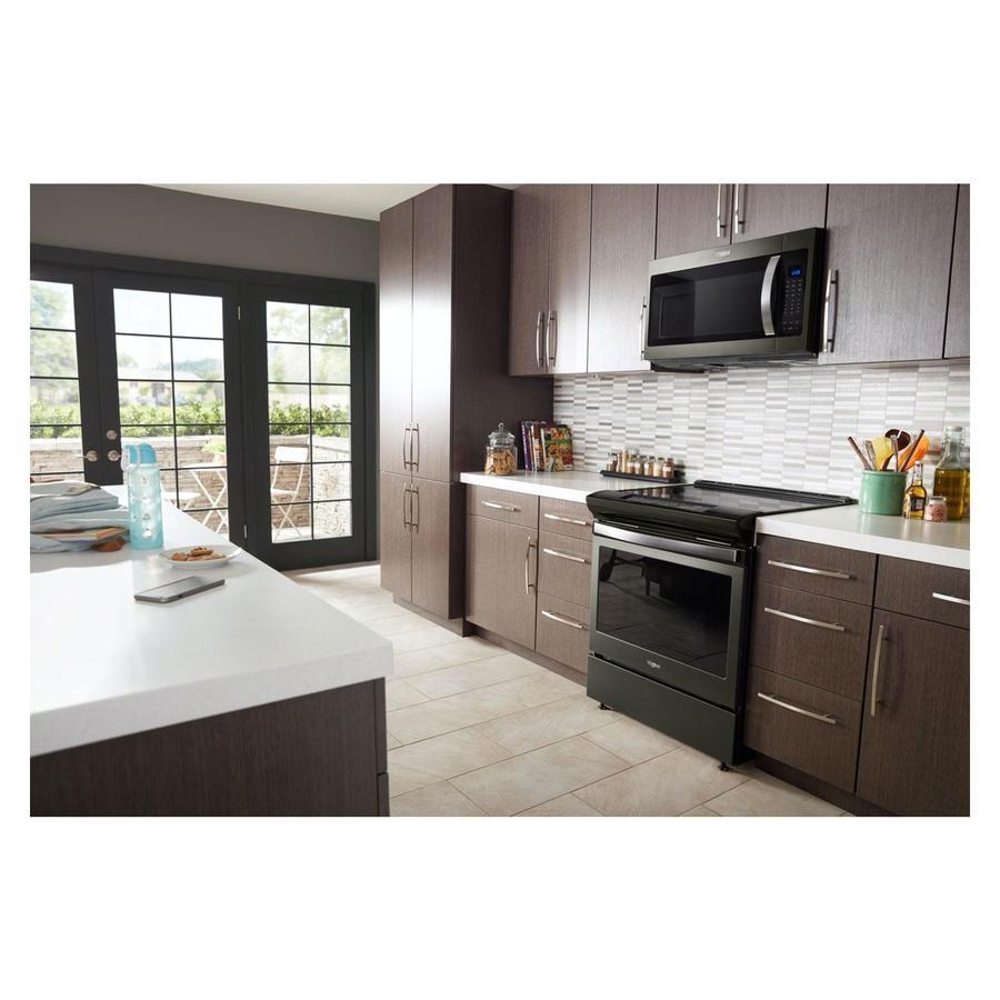 Whirlpool - 4.8 cu. ft Electric Range in Black Stainless - YWEE510S0FV