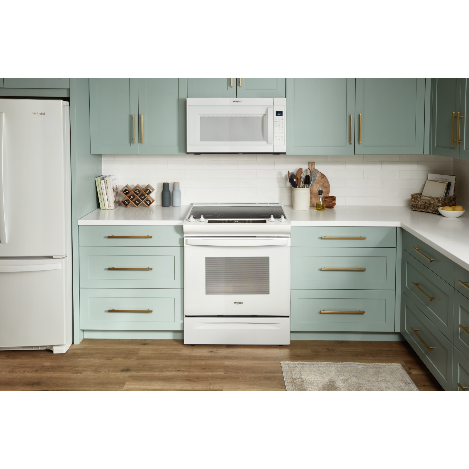 Whirlpool - 4.8 cu. ft Electric Range in White - YWEE515S0LW