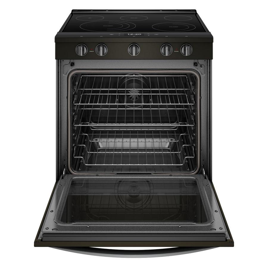 Whirlpool - 6.4 cu. ft Electric Range in Black Stainless - YWEE750H0HV