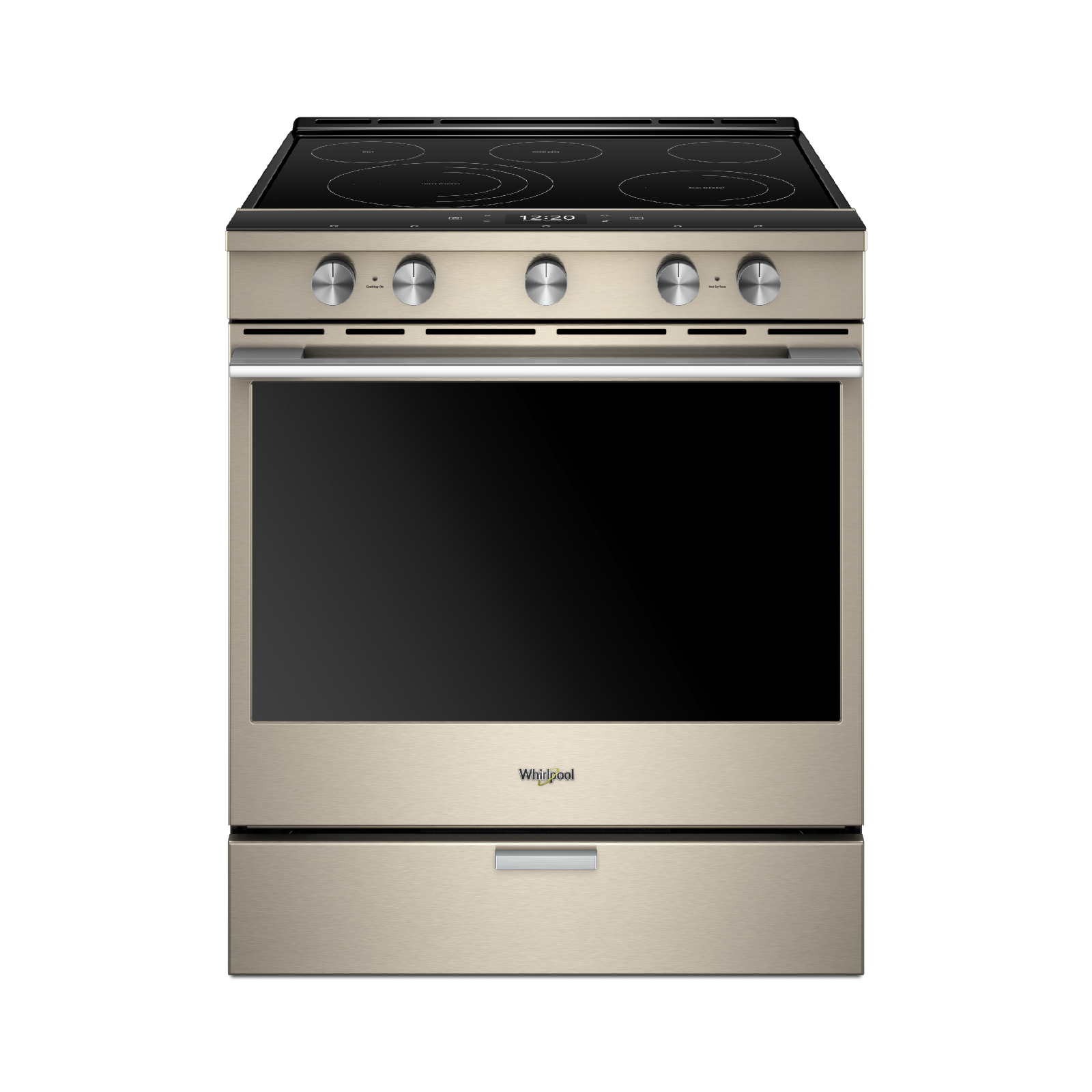 Whirlpool - 6.4 cu. ft Electric Range in Bronze - YWEEA25H0HN
