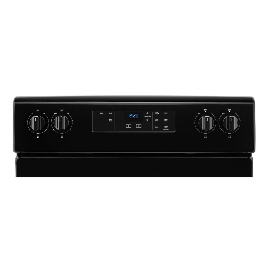 Whirlpool - 4.8 cu. ft Electric Range in Black - YWFC150M0JB