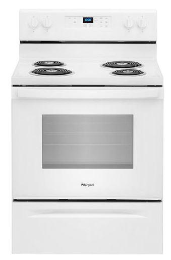Whirlpool - 4.8 cu. ft Electric Range in White - YWFC150M0JW