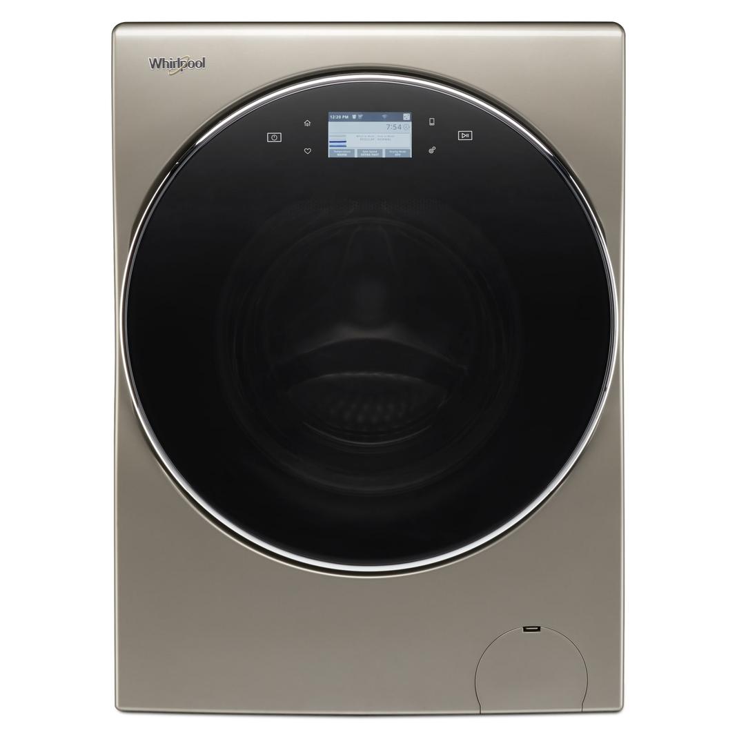 Whirlpool - 3.2 cu. Ft Front Load Washer/Dryer Combo in Cashmere - YWFC8090GX