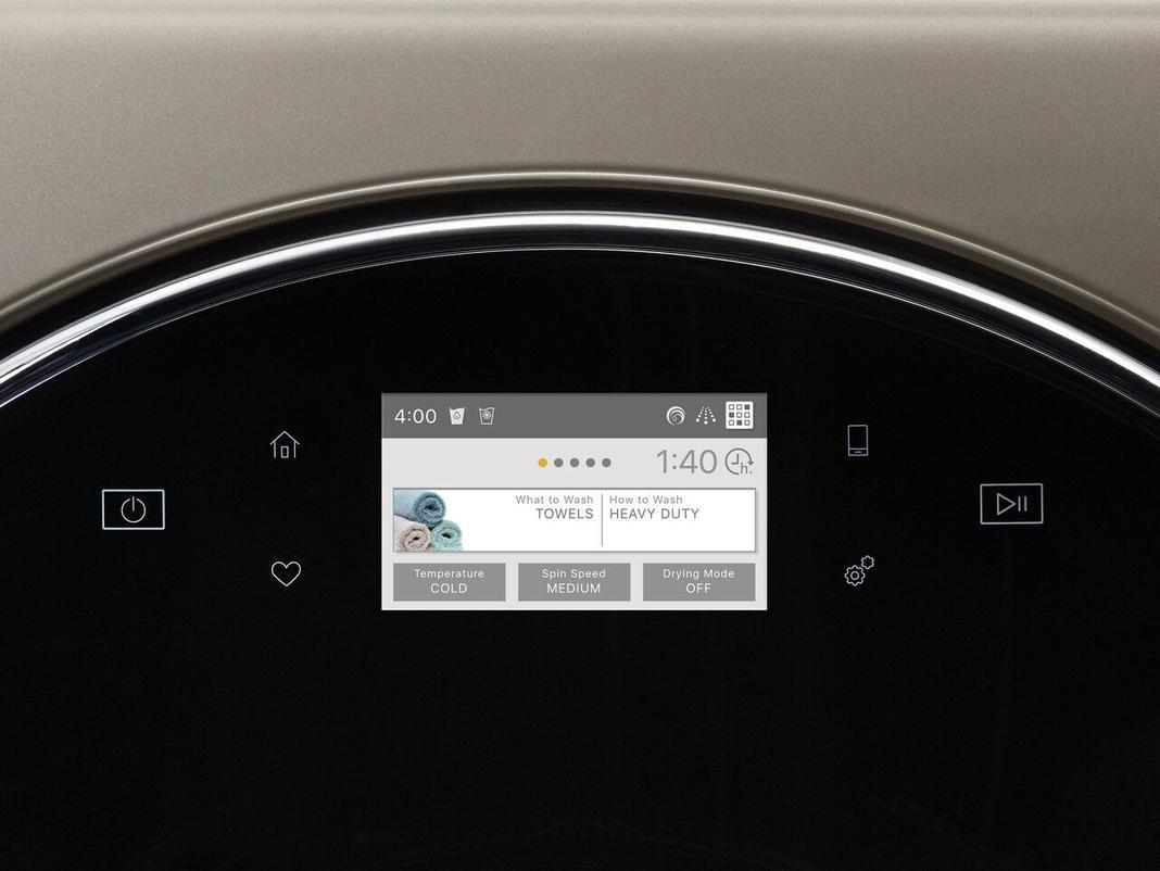 Whirlpool - 3.2 cu. Ft Front Load Washer/Dryer Combo in Cashmere - YWFC8090GX