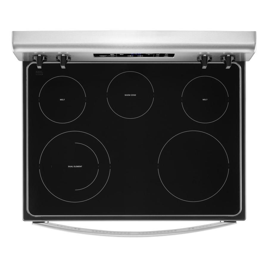 Whirlpool - 5.3 cu. ft Electric Range in Stainless - YWFE505W0JZ
