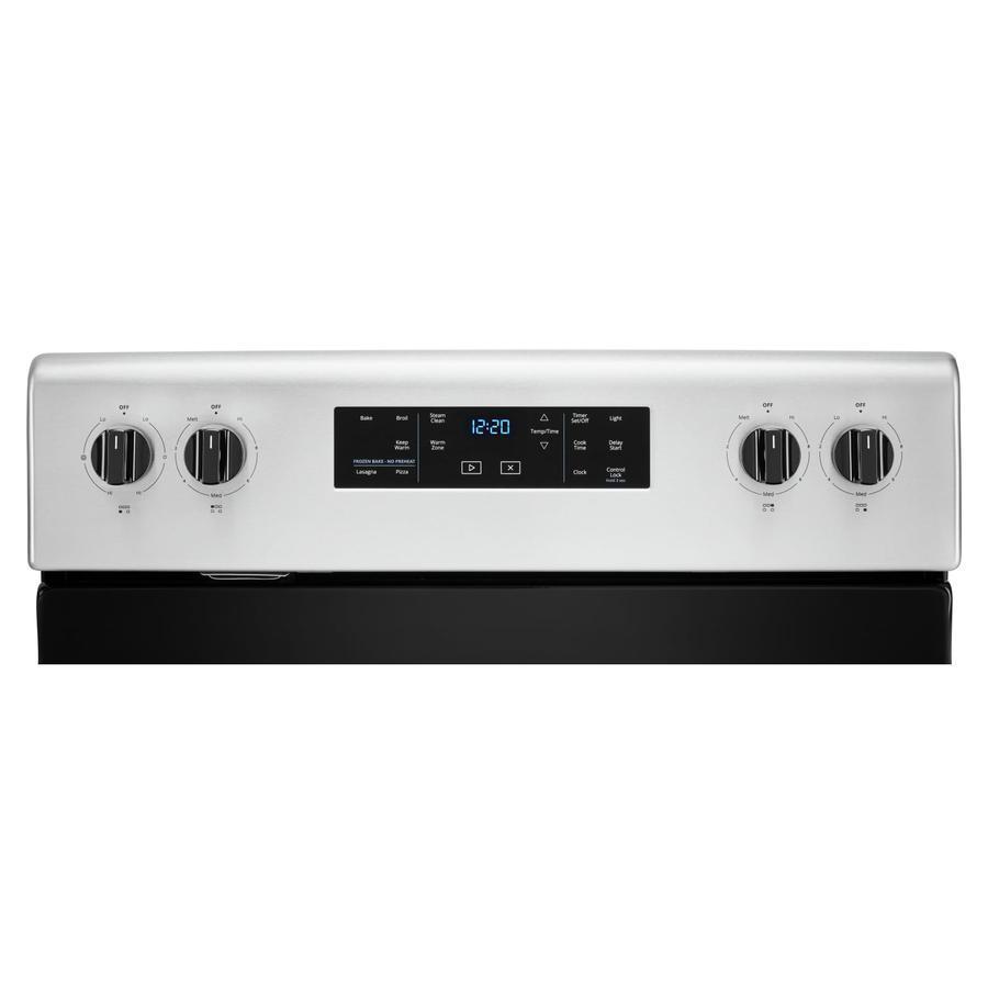 Whirlpool - 5.3 cu. ft Electric Range in Stainless - YWFE505W0JZ