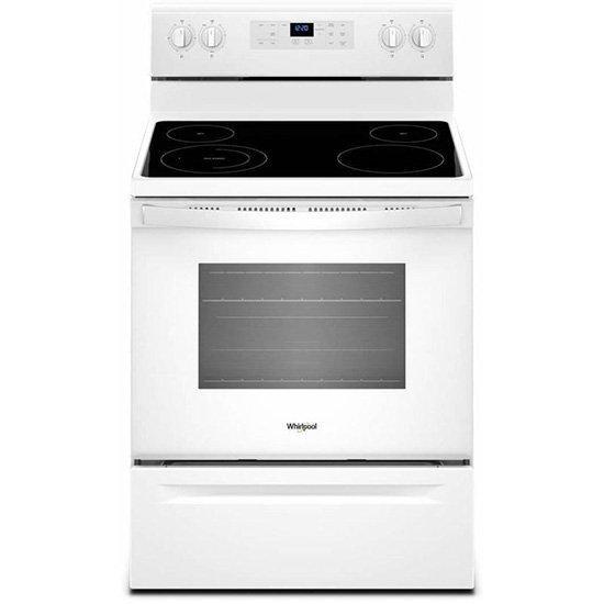Whirlpool - 5.3 cu. ft Rear Control Electric Range in White - YWFE510S0HW