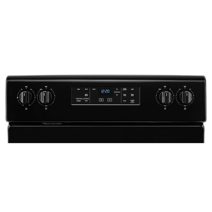 Whirlpoool - 5.3 cu. ft Electric Range in Black - YWFE515S0JB