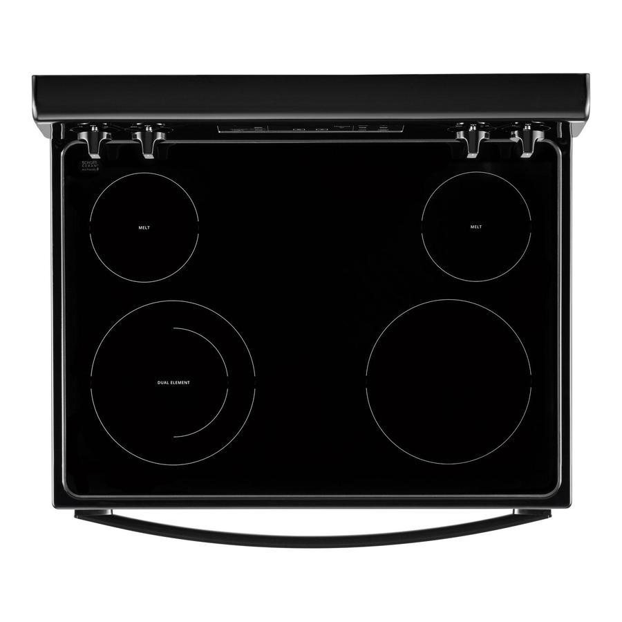 Whirlpoool - 5.3 cu. ft Electric Range in Black - YWFE515S0JB