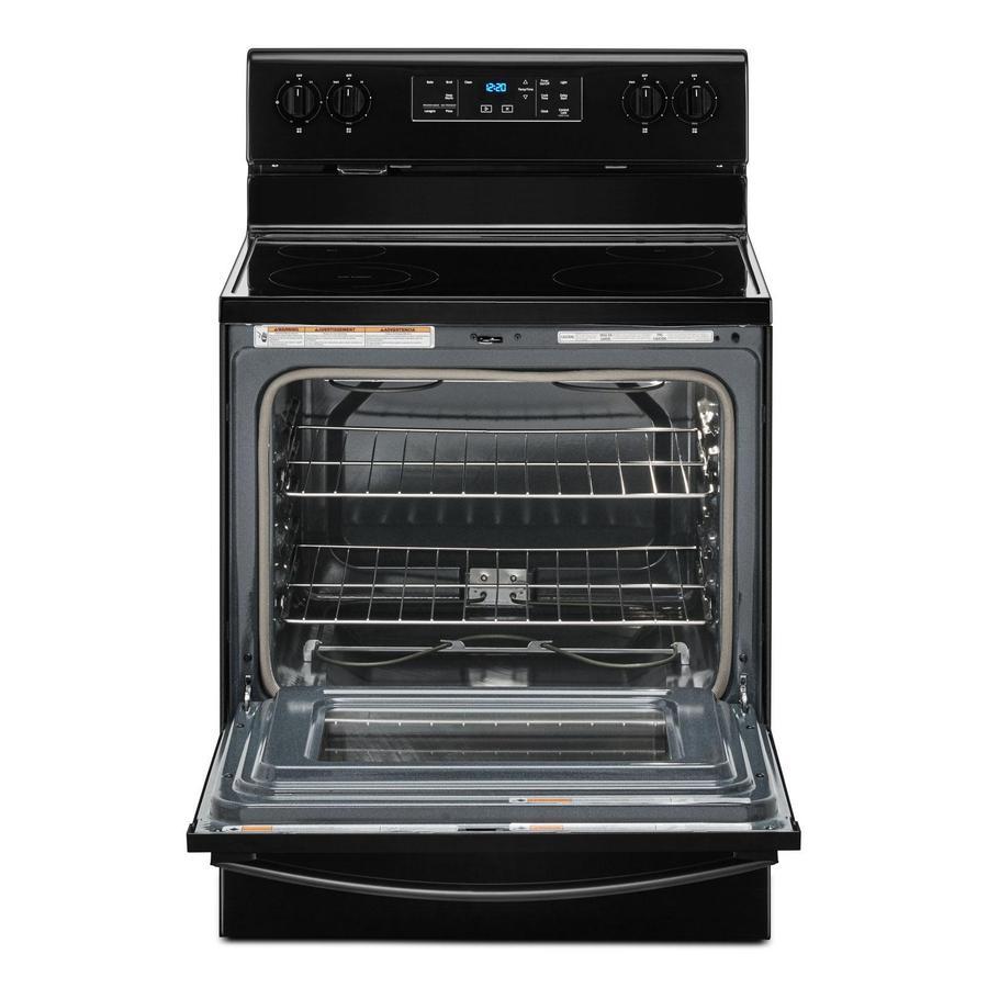 Whirlpoool - 5.3 cu. ft Electric Range in Black - YWFE515S0JB