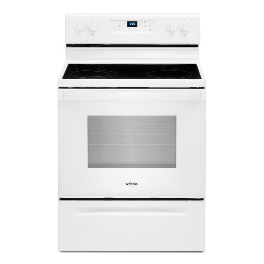 Whirlpool - 5.3 cu. ft Electric Range in White - YWFE515S0JW