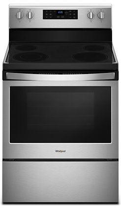 Whirlpool - 5.3 cu. ft Electric Range in Stainless - YWFE521S0HS