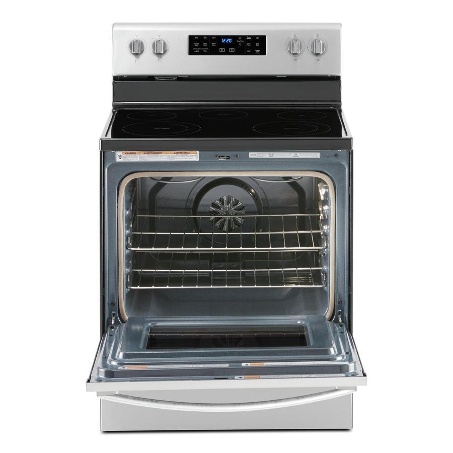 Whirlpool - 5.3 cu. ft Electric Range in Stainless - YWFE535S0JZ