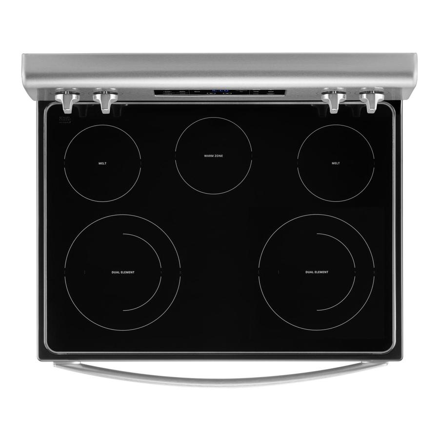 Whirlpool - 5.3 cu. ft Electric Range in Stainless - YWFE535S0JZ