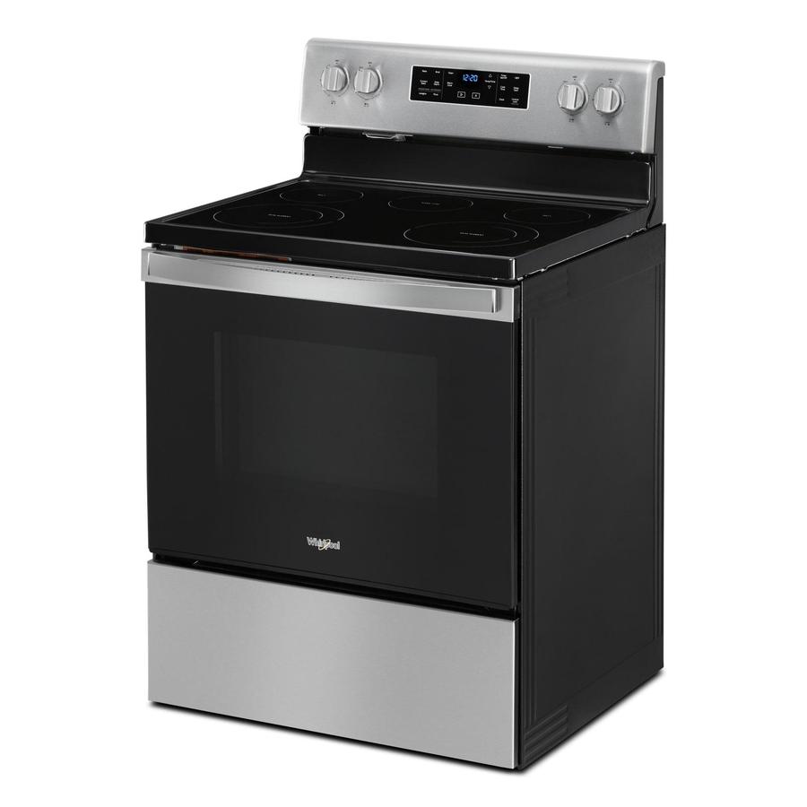 Whirlpool - 5.3 cu. ft Electric Range in Stainless - YWFE535S0JZ