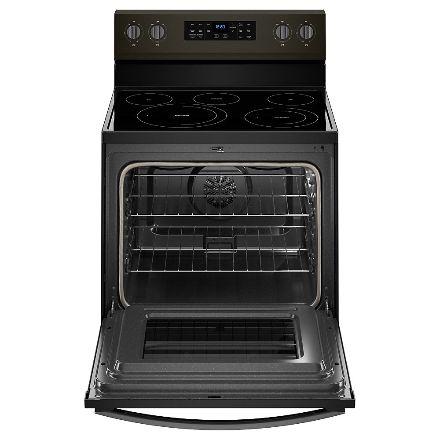 Whirlpool - 5.3 cu. ft Electric Range in Black Stainless - YWFE550S0HV