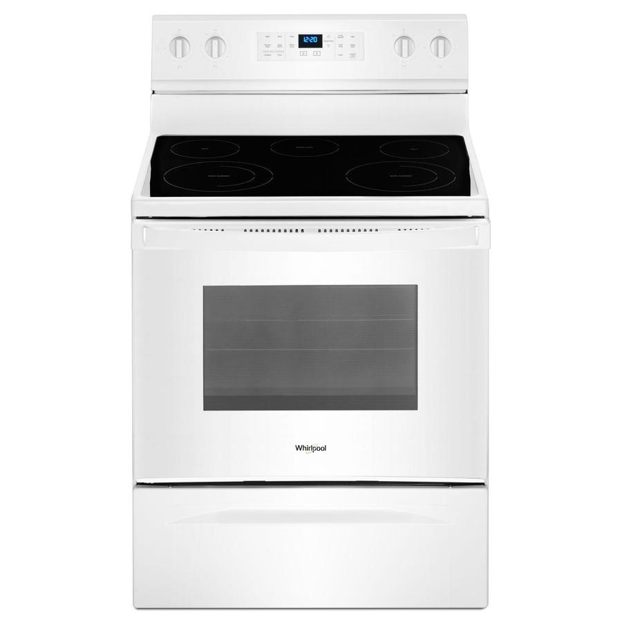 Whirlpool - 5.3 cu. ft Electric Range in White - YWFE550S0HW