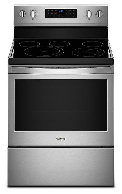 Whirlpool - 5.3 cu. ft Electric Range in Stainless - YWFE550S0HZ