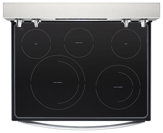 Whirlpool - 5.3 cu. ft Electric Range in Stainless - YWFE550S0HZ