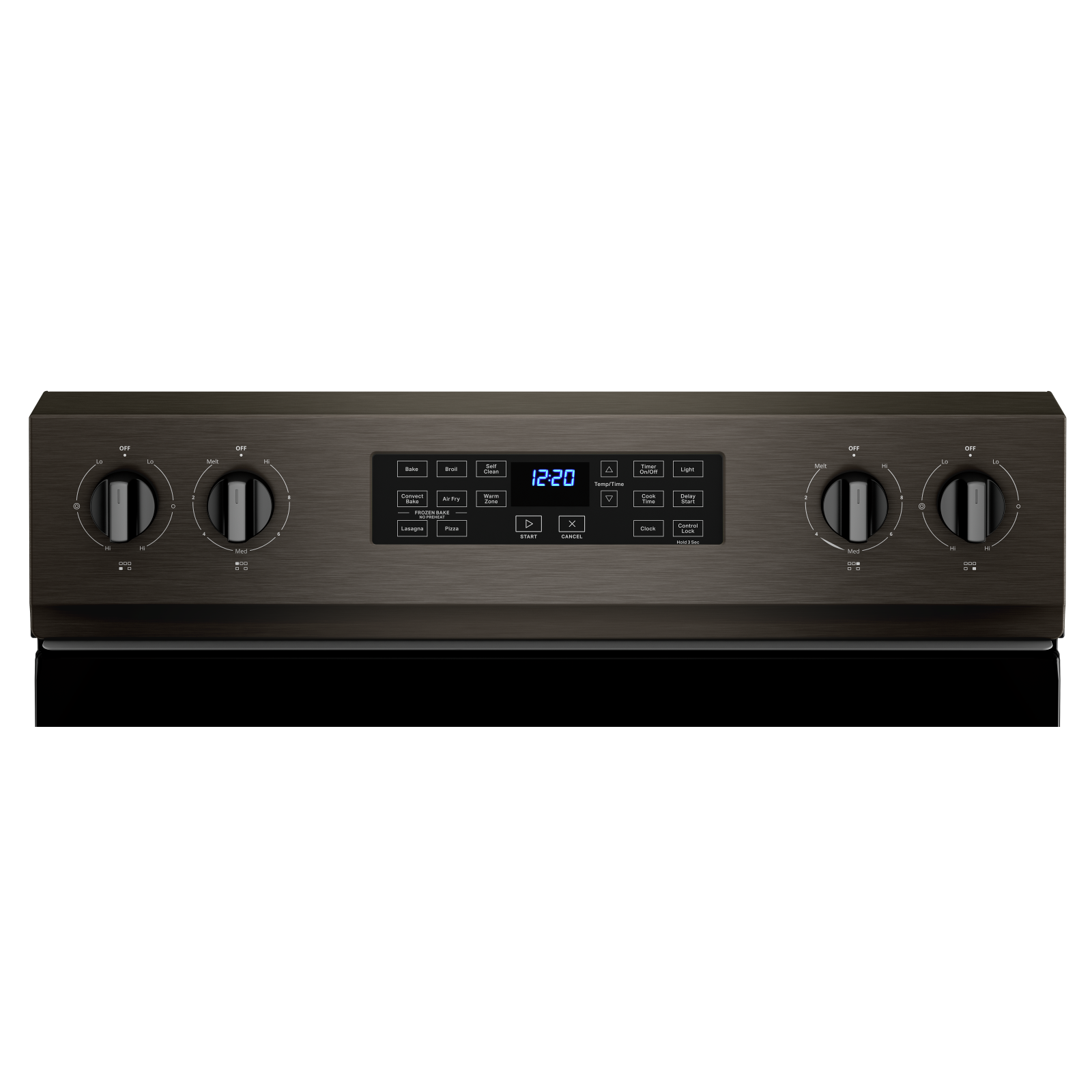 Whirlpool - 5.3 cu. ft Electric Range in Black Stainless - YWFE550S0LV