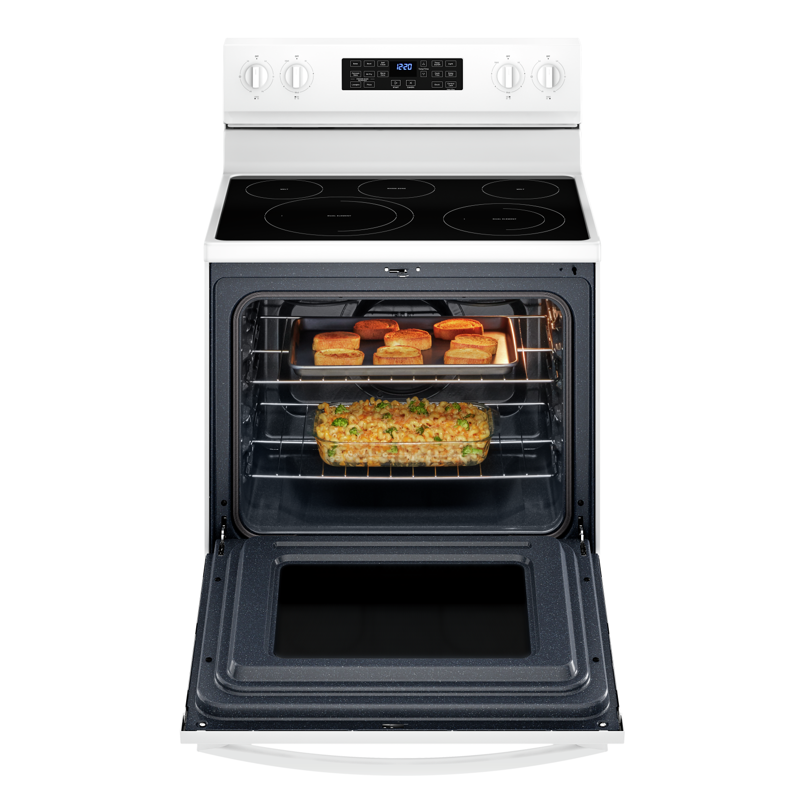 Whirlpool - 5.3 cu. ft Electric Range in White - YWFE550S0LW