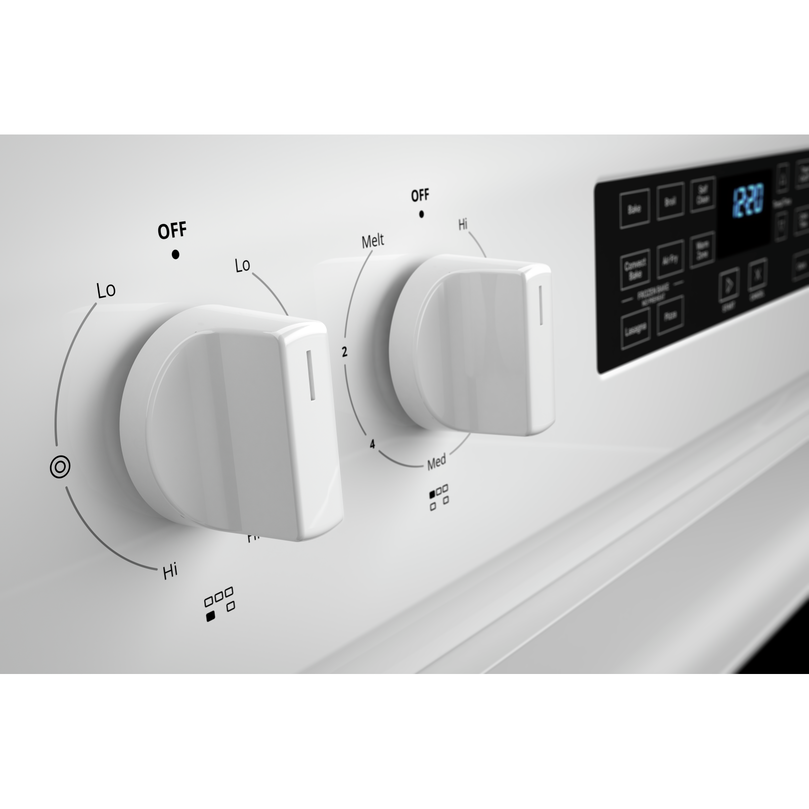 Whirlpool - 5.3 cu. ft Electric Range in White - YWFE550S0LW