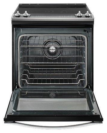 Whirlpool - 6.4 cu. ft Electric Range in White - YWFE745H0FH