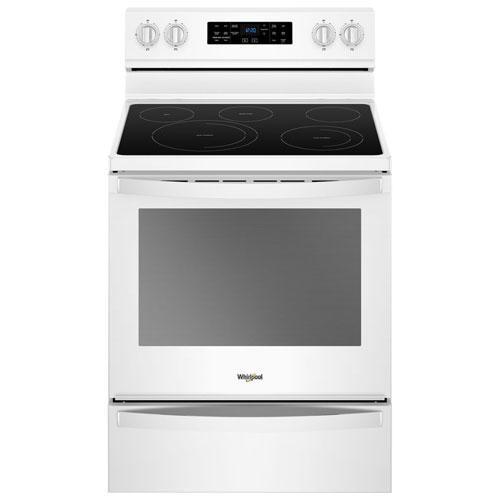 Whirlpool - 6.4 cu. ft Electric Range in White - YWFE775H0HW