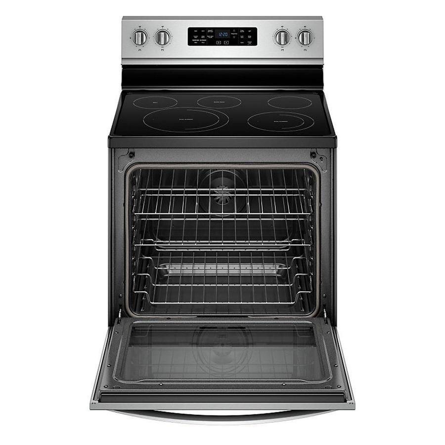 Whirlpool - 6.4 cu. ft Electric Range in Stainless - YWFE775H0HZ
